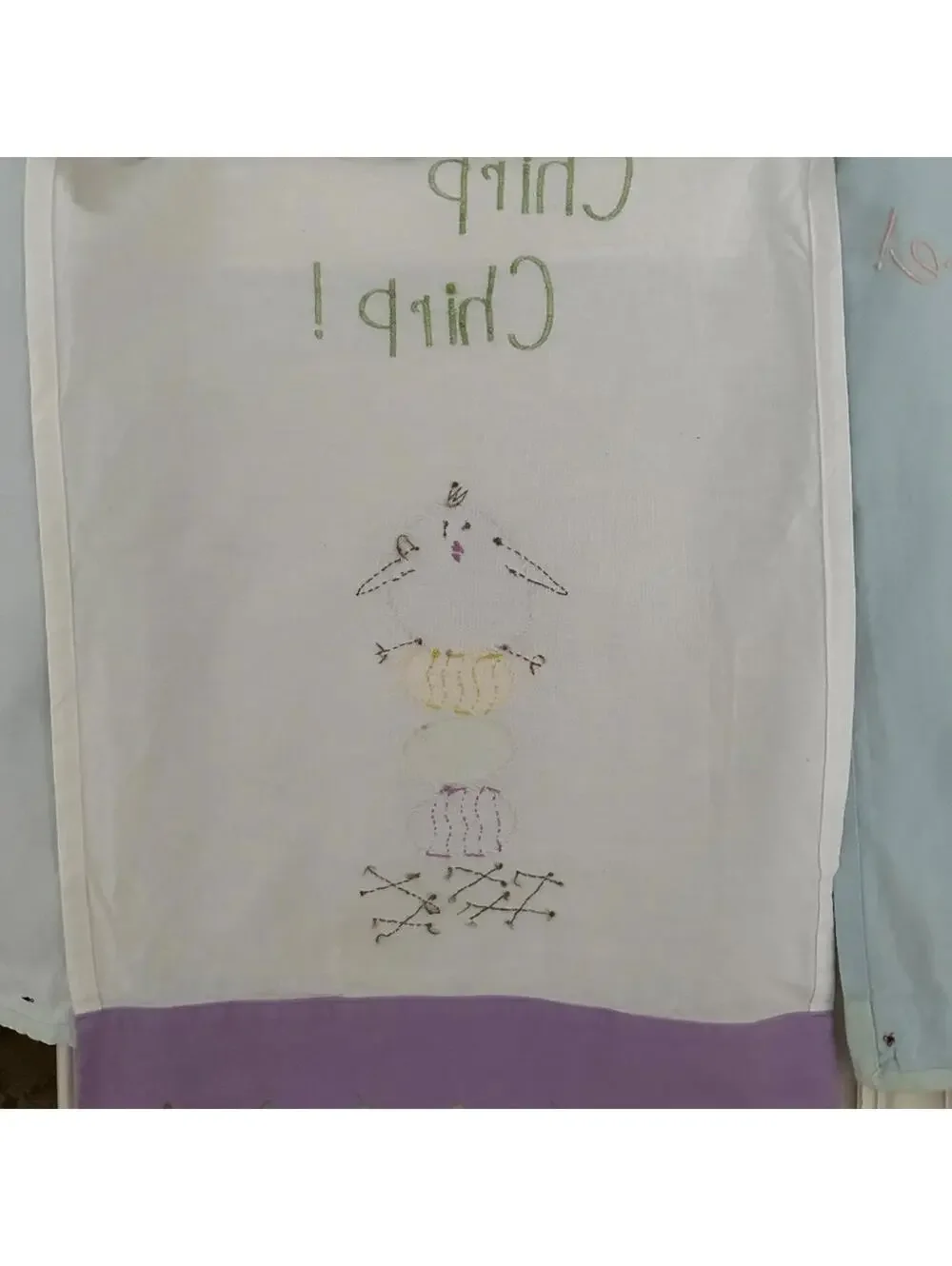 Sur La Table Easter Embroidered Appliqué Cotton Tea Towels set of 3 NWT